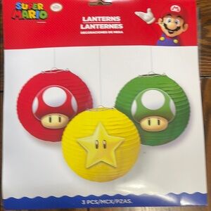 Nintendo Red and Yellow Party Decorations